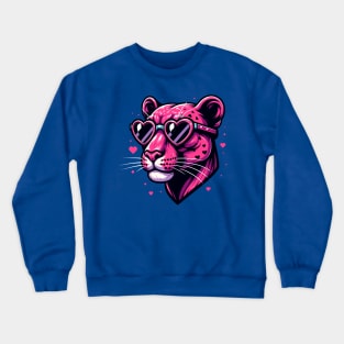 Pinky loves Panther Crewneck Sweatshirt